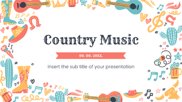 Country Music Free Google Slides Themes PowerPoint Templates