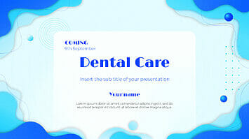 Dental Care Free Google Slides Themes PowerPoint Templates