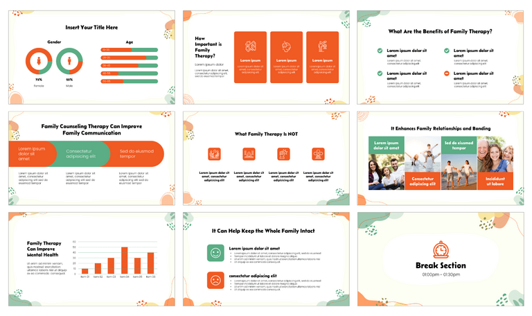 Family Therapy Free Google Slides Themes PowerPoint Templates