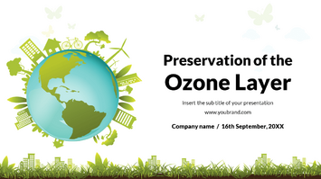Preservation of the Ozone Layer Google Slides PPT Templates