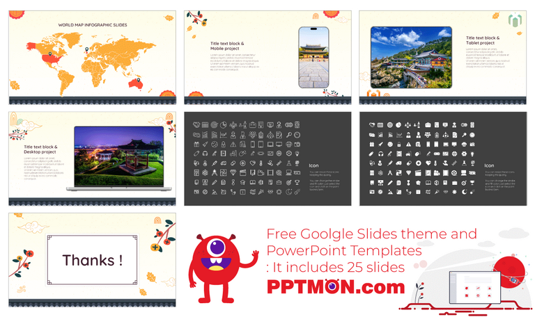 Chuseok Korean Thanksgiving Google Slides PowerPoint Template