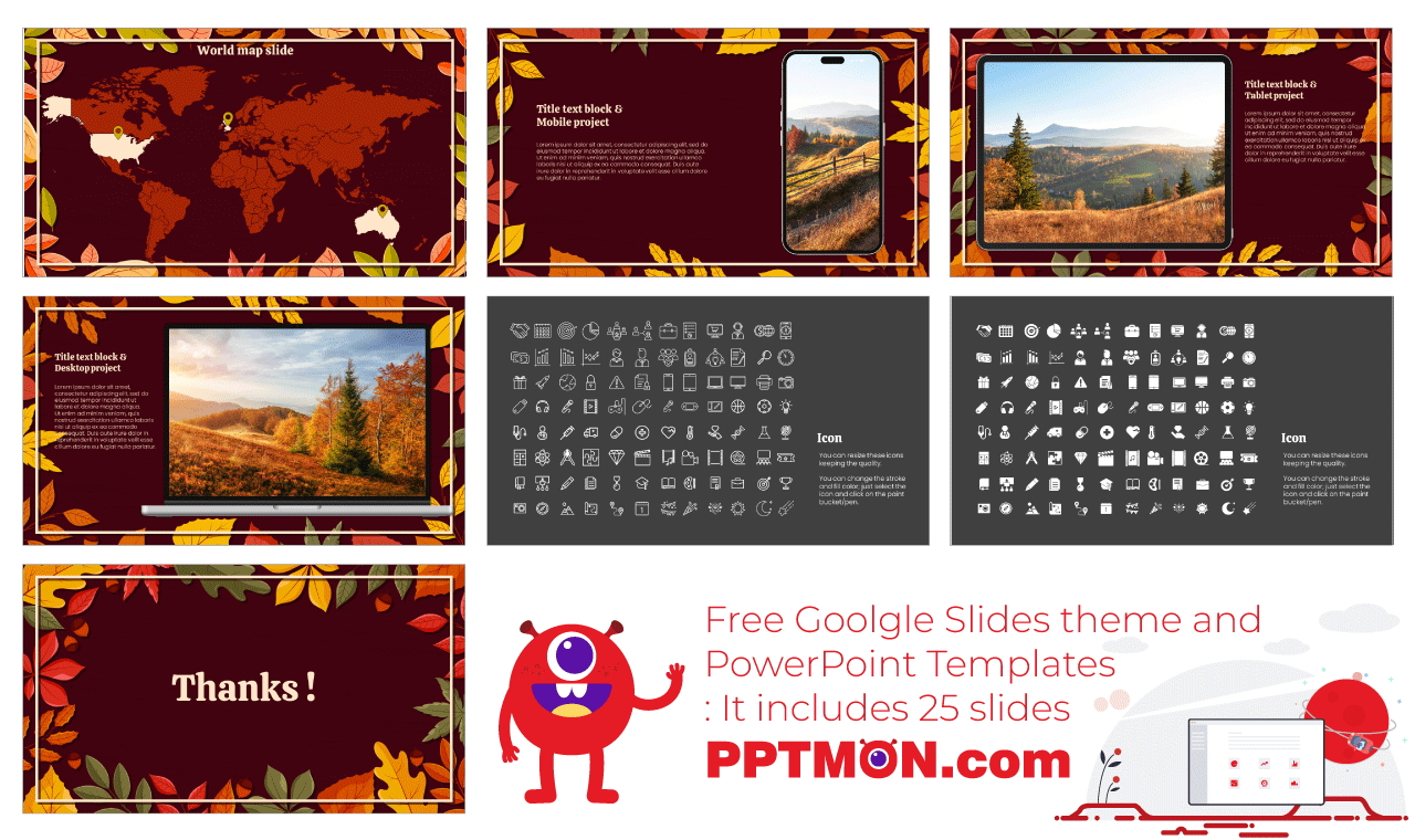 Fall Autumn Sale Google Slides PowerPoint Presentation Templates