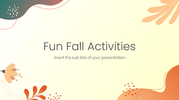 Fun Fall Activities Free Google Slides Theme PowerPoint Template