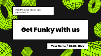 Get Funky with us Free Google Slides Theme PowerPoint Template
