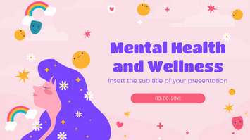 Mental Health and Wellness Google Slides PowerPoint Templates