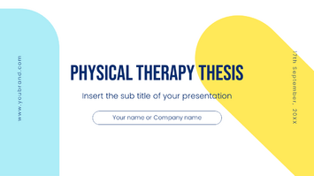 Physical Therapy Thesis Free Google Slides PowerPoint Templates