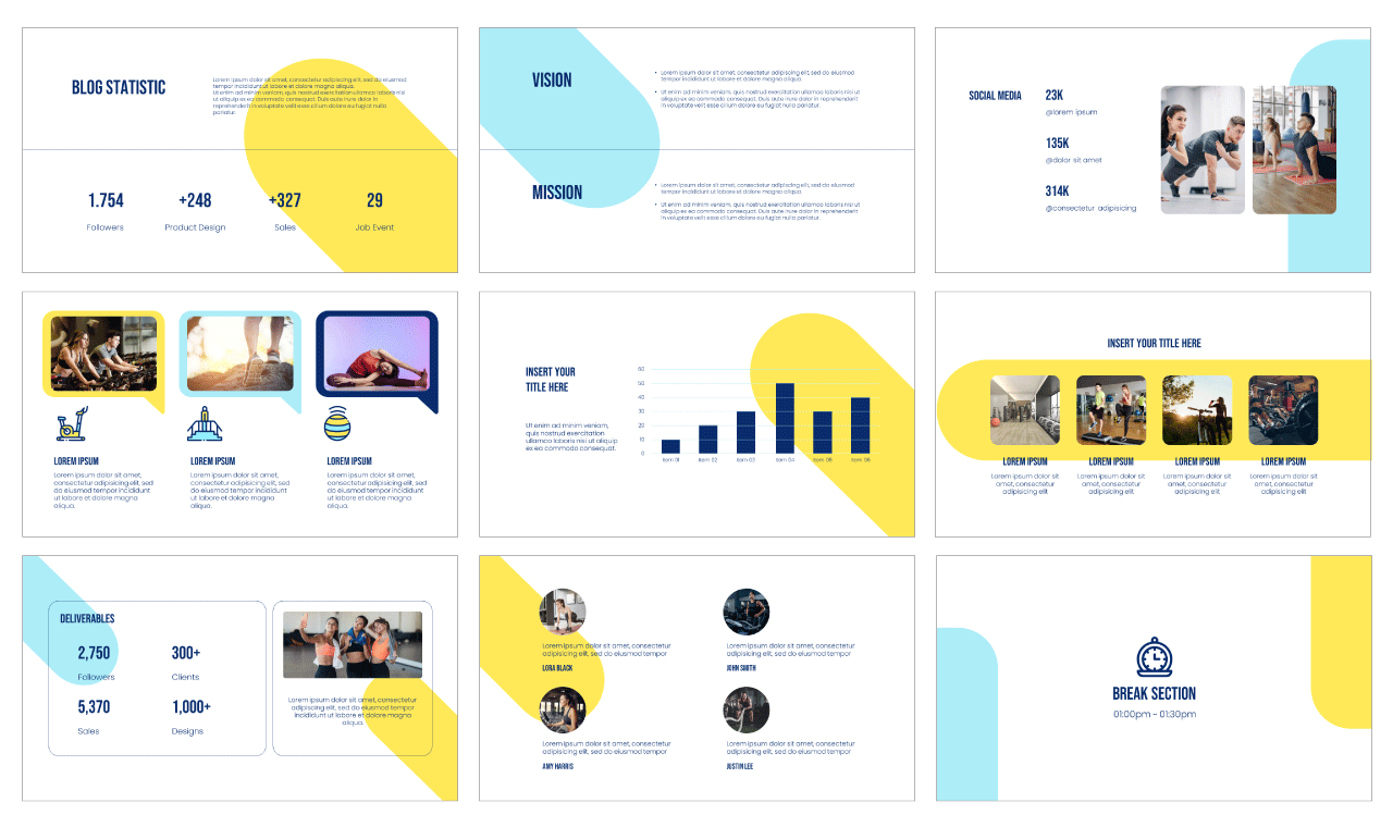 Physical Therapy Thesis Google Slides PowerPoint Templates Free Download