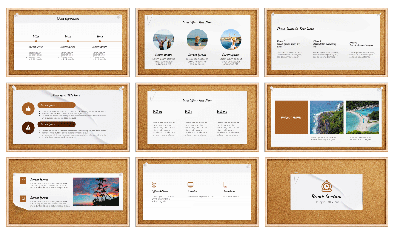 Save Your Photos Google Slides PowerPoint Template Free Download