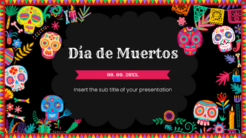 Día de Muertos Free Google Slides Theme PowerPoint Template