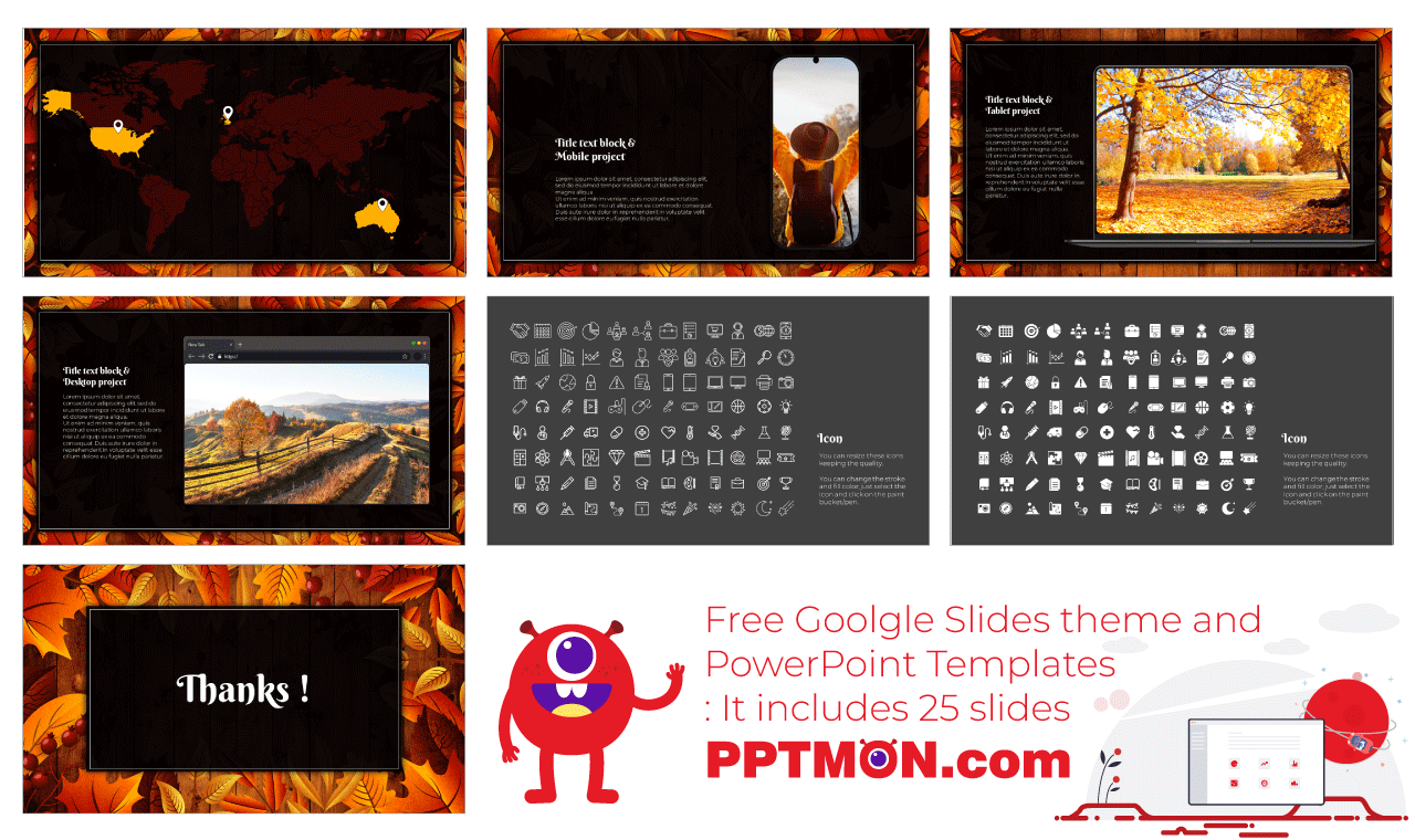 Fall Marketing Ideas Google Slides PowerPoint Presentation Templates