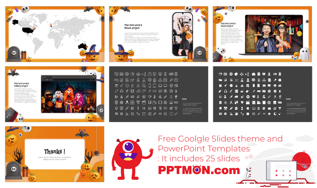 Halloween Sales Marketing Google Slides Themes PowerPoint Templates