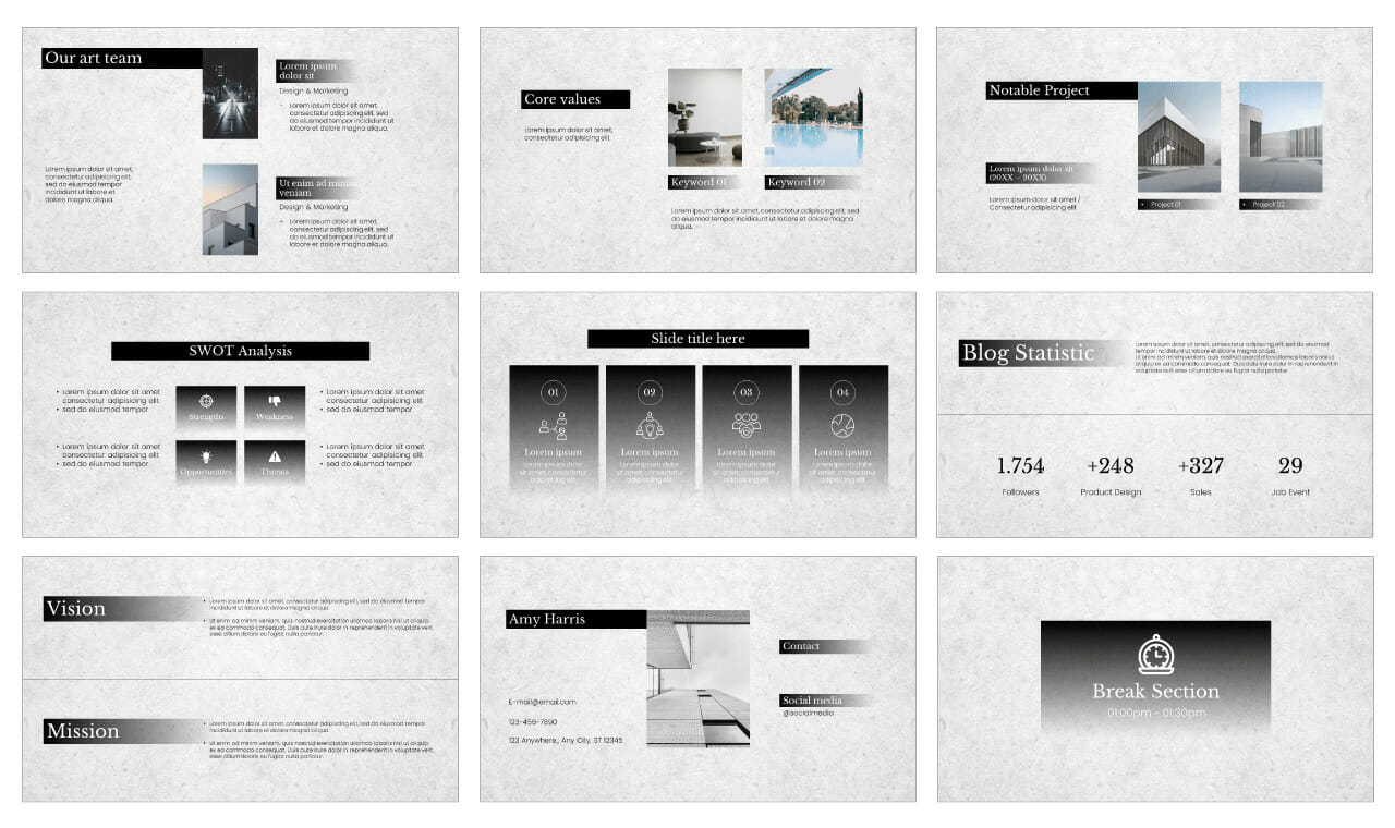 Recycled Paper Newsletter Google Slides Themes PowerPoint Templates