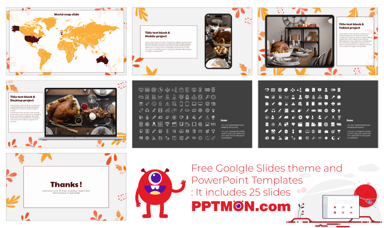 Thanksgiving MK Campaign Google Slides PowerPoint Presentation Templates