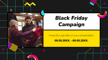 Black Friday Campaign Free Google Slides PowerPoint Templates