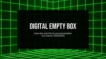 Digital Empty Box Free Google Slides Theme PowerPoint Template