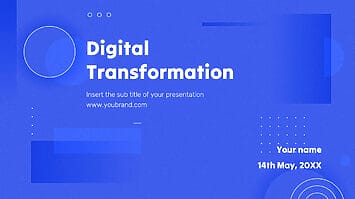 Digital Transformation Free Google Slides PowerPoint Template