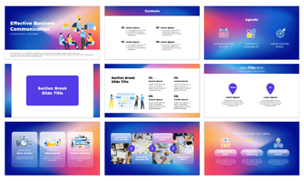 Effective Business Communication Google Slides PPT Templates