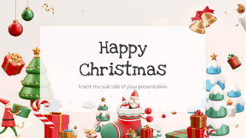 Happy Christmas Free Google Slide Theme PowerPoint Template