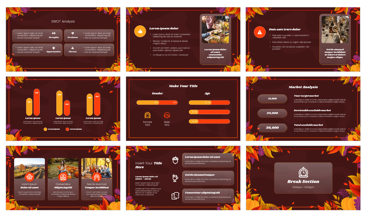 Thanksgiving Free Google Slide Theme PowerPoint Template