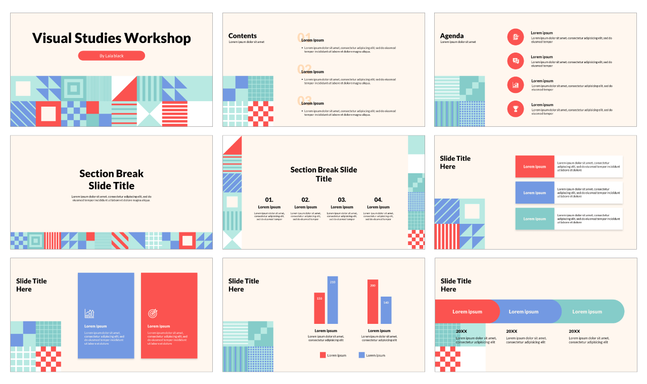 Visual Studies Workshop Google Slides Theme PowerPoint Template