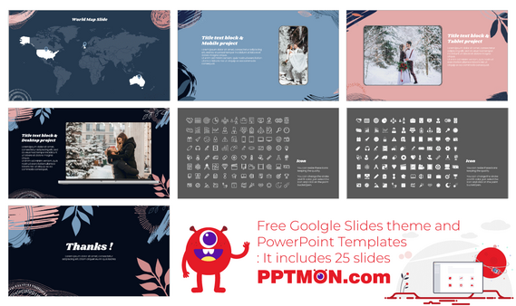 Winter Sales Marketing Plan Google Slides PowerPoint Template