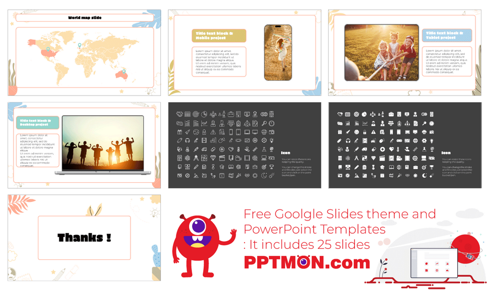 Worksheets For Class Google Slides Theme PowerPoint Templates