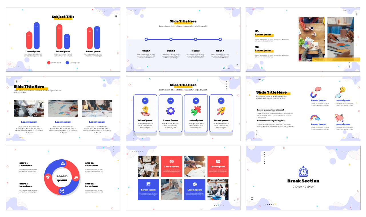 Be Creative Newsletter Google Slides PowerPoint Template Design