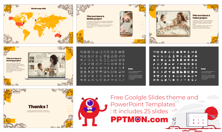Bread Making Workshop Free Google Slides PowerPoint Template
