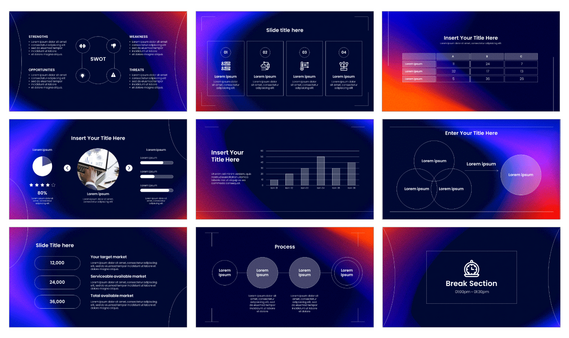 Project Review Process Free Google Slides PowerPoint Templates