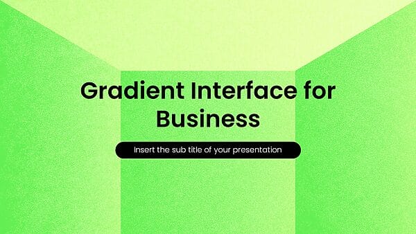 Business presentation - Free PowerPoint templates Google Slides theme