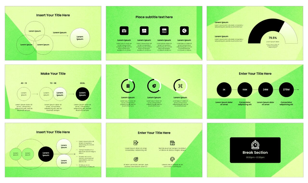 Interface Free Google Slides PowerPoint Template Design