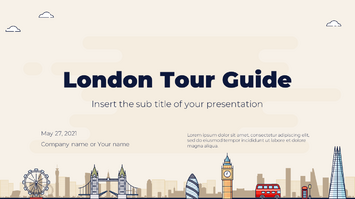 London Tour Guide Google Slides Theme PowerPoint Template