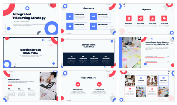 Integrated Marketing Strategy Google Slides PowerPoint Template