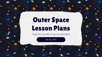 Outer Space Lesson Plans Google Slides PowerPoint Templates