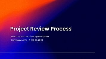 Project Review Process Free Google Slides PowerPoint Templates