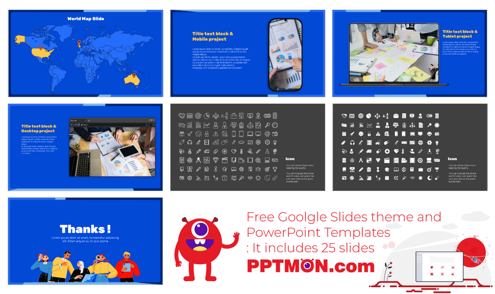 SEO Analysis Report Google Slides Theme PowerPoint Template