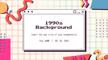 1990s Background Google Slides Themes PowerPoint Templates