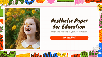 Aesthetic Paper for Education Google Slides PowerPoint Template