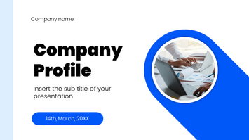 General Company Profile Free Google Slides PowerPoint Template