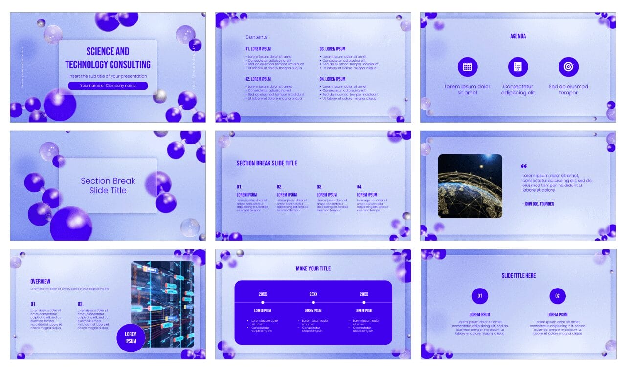 Science Free Google Slides Themes PowerPoint Templates