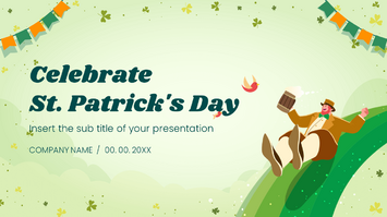 Celebrate St. Patrick's Day Google Slides PowerPoint Templates