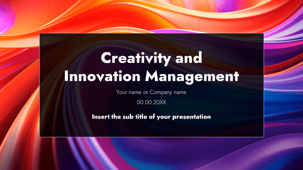 Creative presentation - Free PowerPoint template Google Slides theme