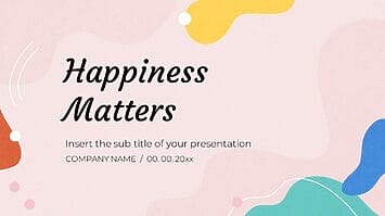 Happiness Matters Google Slides Theme PowerPoint Template
