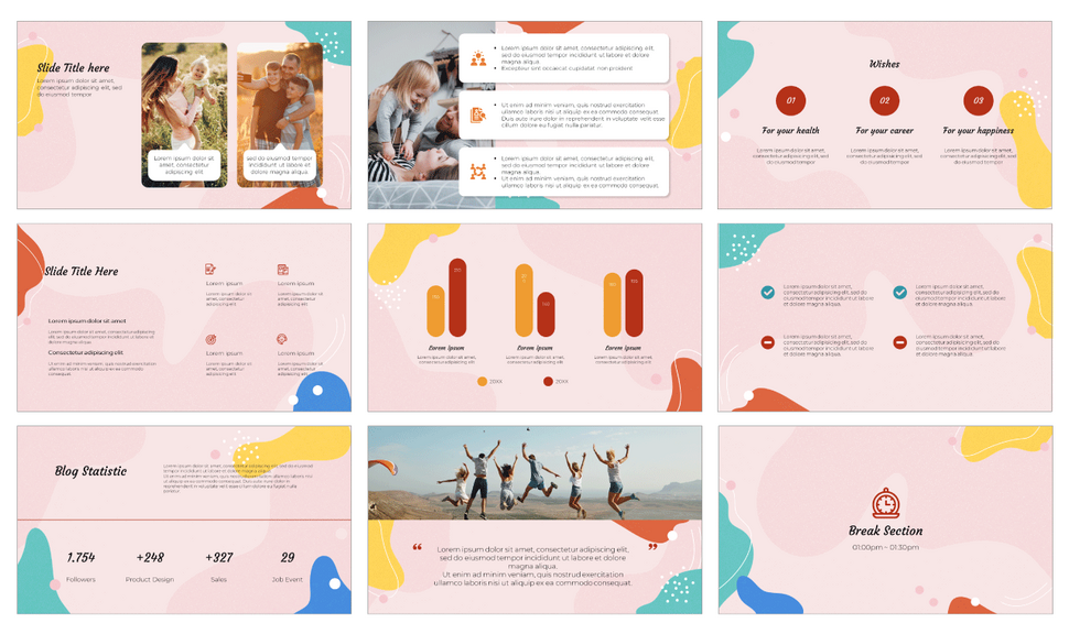 Happiness Matters Google Slides Theme PowerPoint Template