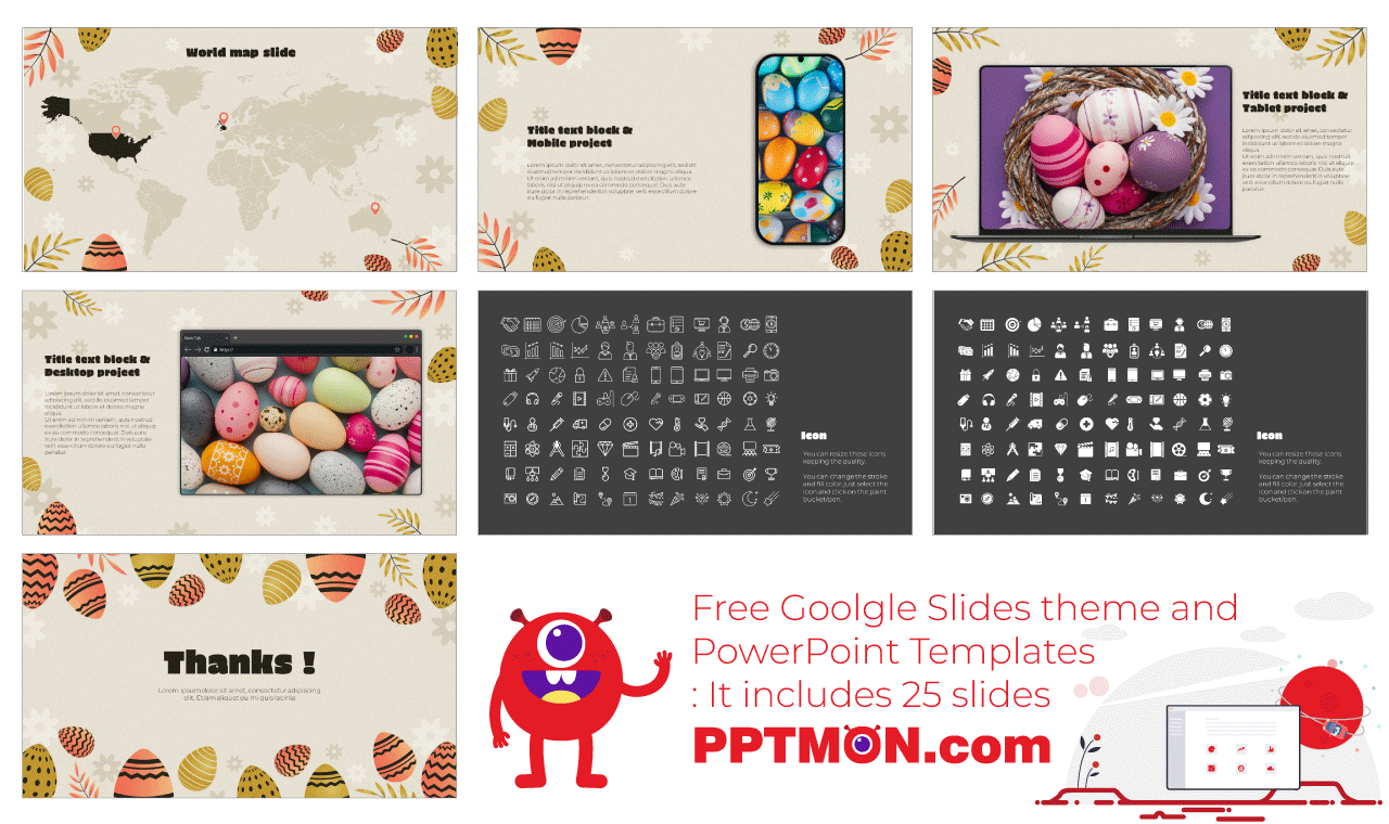 Happy Easter Free Google Slides Theme PowerPoint Template