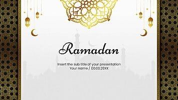 Ramadan Free Presentation Templates - Google Slides PowerPoint