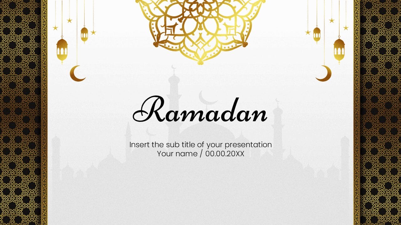 powerpoint presentation for ramadan