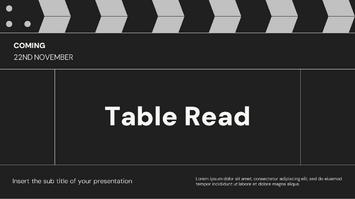 Table Read Free Google Slides Themes PowerPoint Templates
