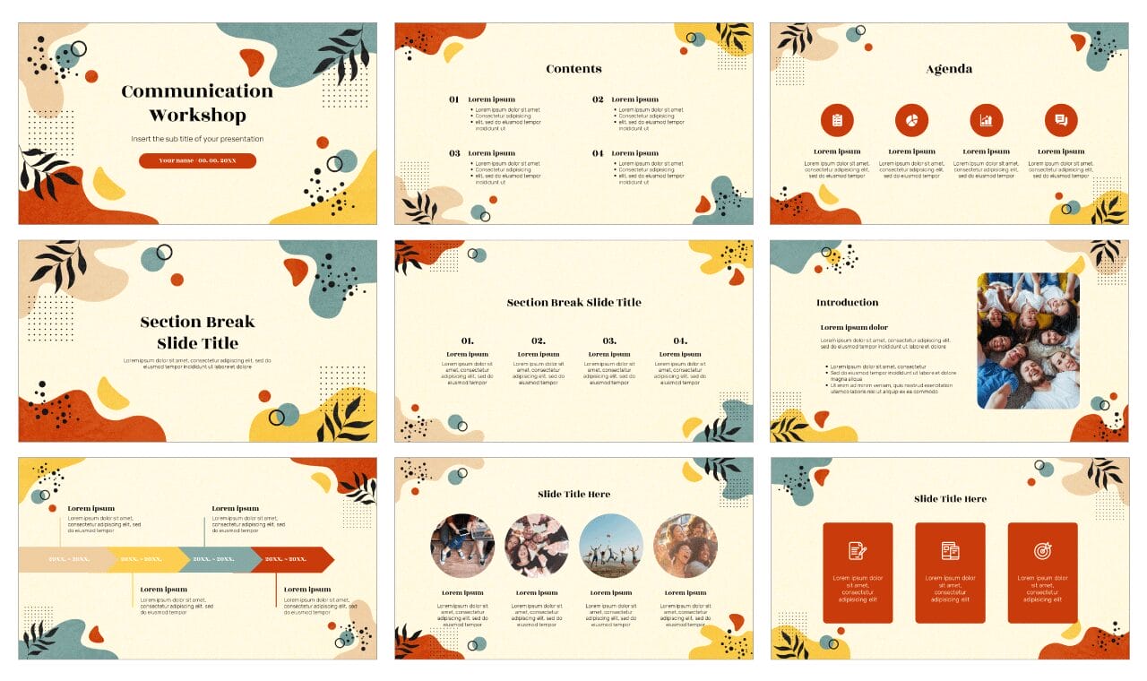 Workshop Free Google Slides Themes PowerPoint Templates