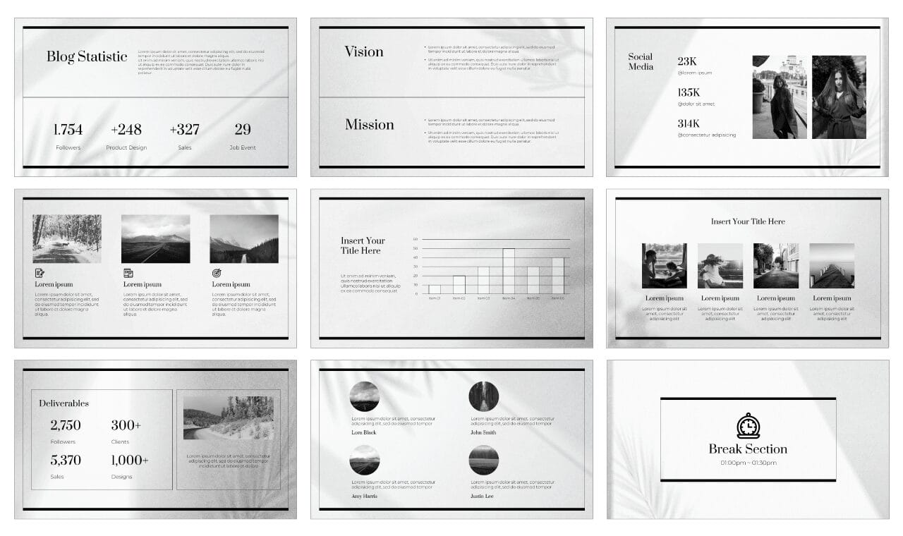 Cozy Presentation Design Google Slides Theme PowerPoint Template